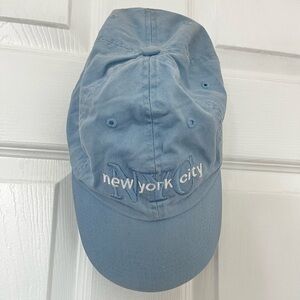 Baby Blue Vintage NYC Baseball Cap